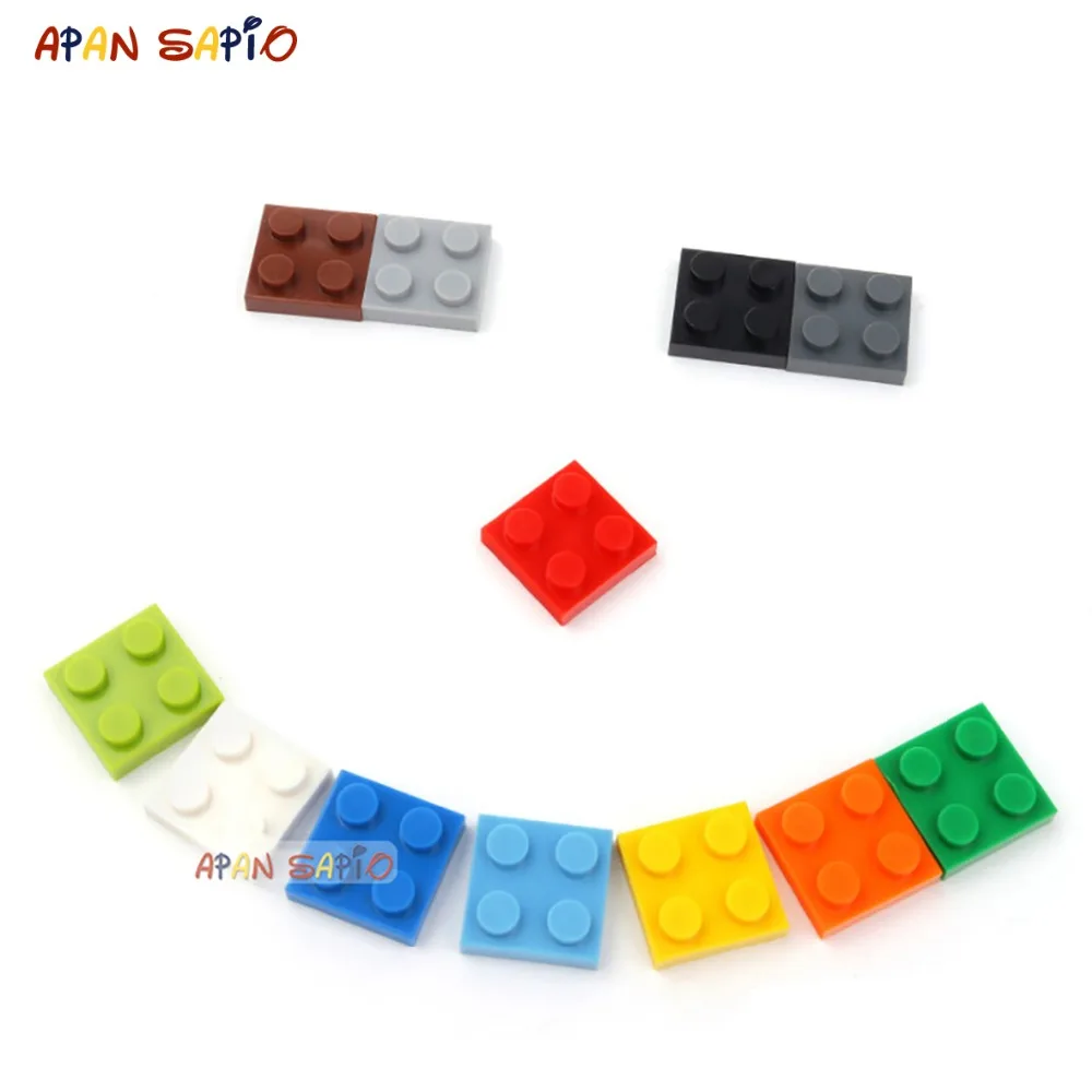 DIY Building Blocks 2x2 Dots 120PCS/lot 12 Colors Educational Creative Bricks Compatible With Legoed Duplos Toys for Children
DIY Building Blocks 2x2 Dots 120PCS/lot 12 Colors Educational Creative Bricks Compatible With Legoed Duplos Toys for Children