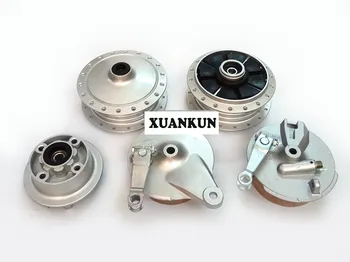 AX100 Motorcycle Front and Rear Hub Core Steel Ring Hub Changchun Suzuki Front and Rear Brake Drum Cover Wheel Hub Assembly
AX100 Motorcycle Front and Rear Hub Core Steel Ring Hub Changchun Suzuki Front and Rear Brake Drum Cover Wheel Hub Assembly