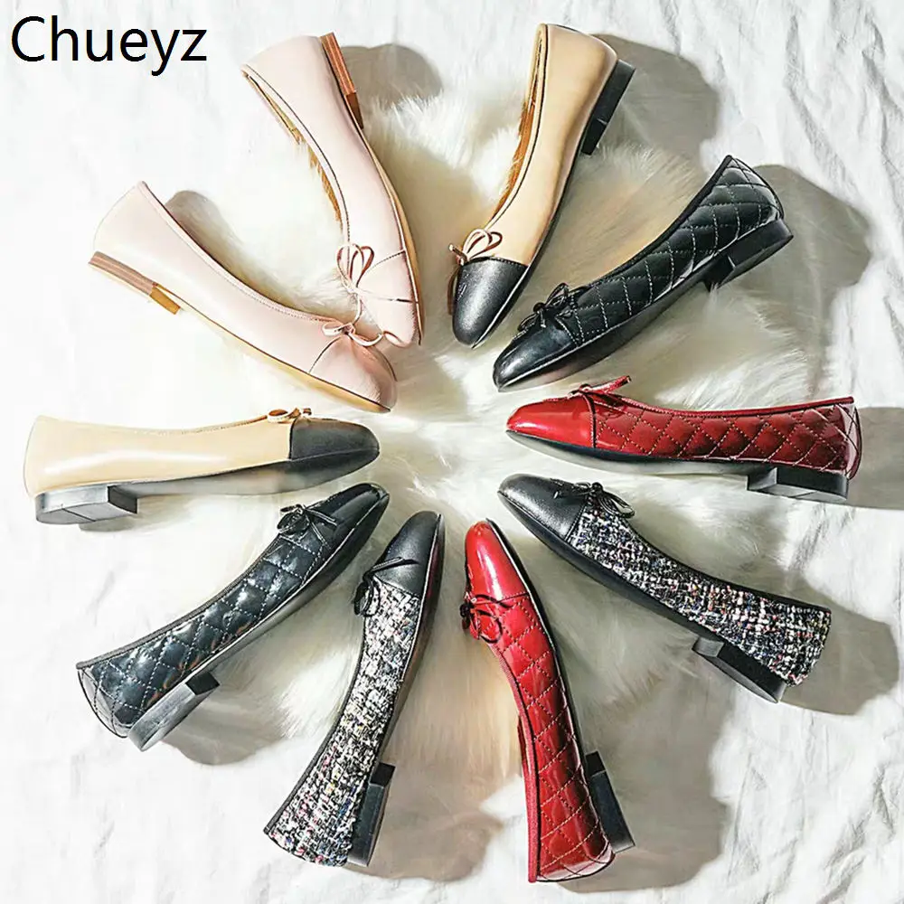 Chueyz Spring Fashion Ladies Flats Genuine Leather Shallow Shoes For Womens Leather Bow Design Low Heels Casual Women's Shoes
Chueyz Spring Fashion Ladies Flats Genuine Leather Shallow Shoes For Womens Leather Bow Design Low Heels Casual Women's Shoes