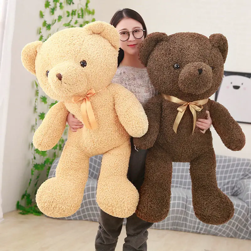 Drop shipping large size 110cm Cute bear plush toys bear doll stuffed PP Cotton plush animals birthday gift for baby
Drop shipping large size 110cm Cute bear plush toys bear doll stuffed PP Cotton plush animals birthday gift for baby
