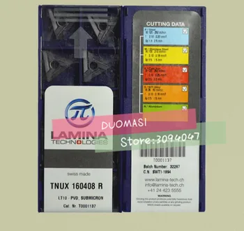 Free Shipping 10Pcs TNUX160408R LT10 tungsten Carbide insert Cutting tools turning ,carbide inserts Lathe turning tool
Free Shipping 10Pcs TNUX160408R LT10 tungsten Carbide insert Cutting tools turning ,carbide inserts Lathe turning tool