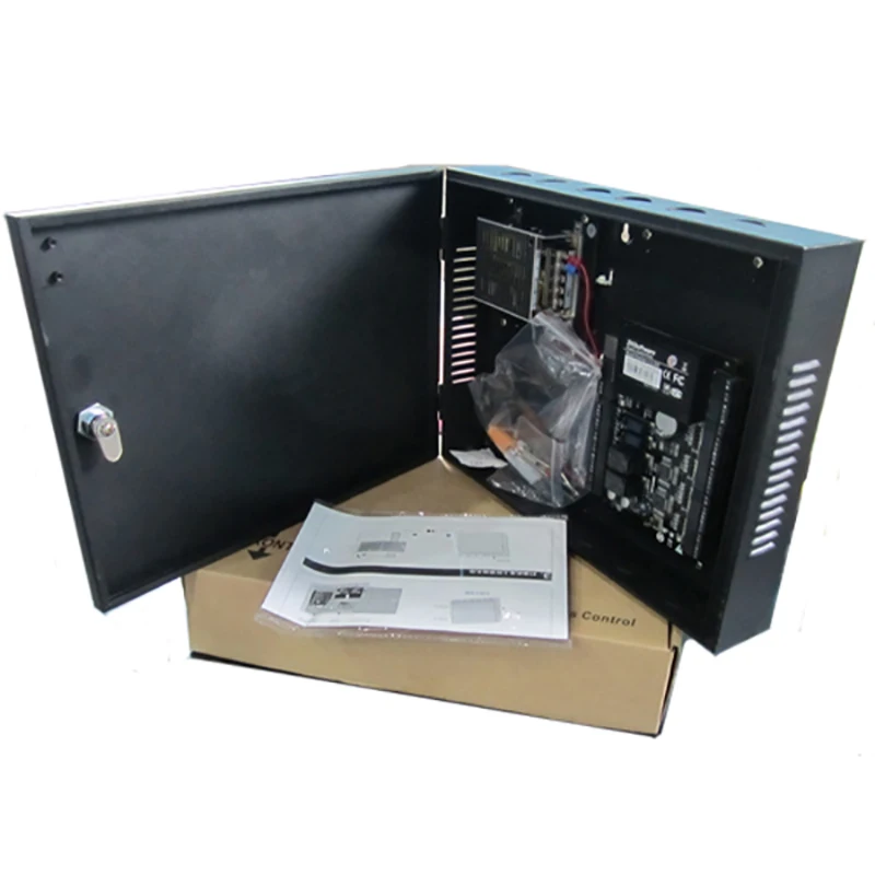TCP/IP 4 doors access control panel access control Network Intelligent 30000 card capacity with weigand in C3-400+Power Case
TCP/IP 4 doors access control panel access control Network Intelligent 30000 card capacity with weigand in C3-400+Power Case