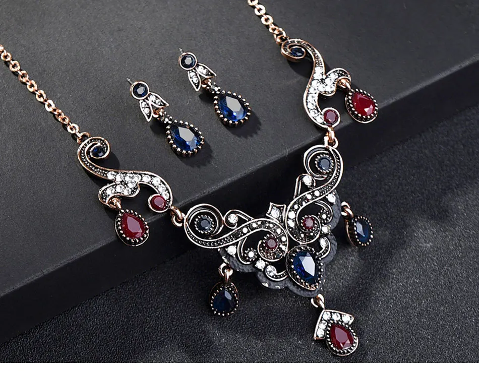Turkish-Vintage-Jewelry-Sets-Necklace-and-Earrings_02