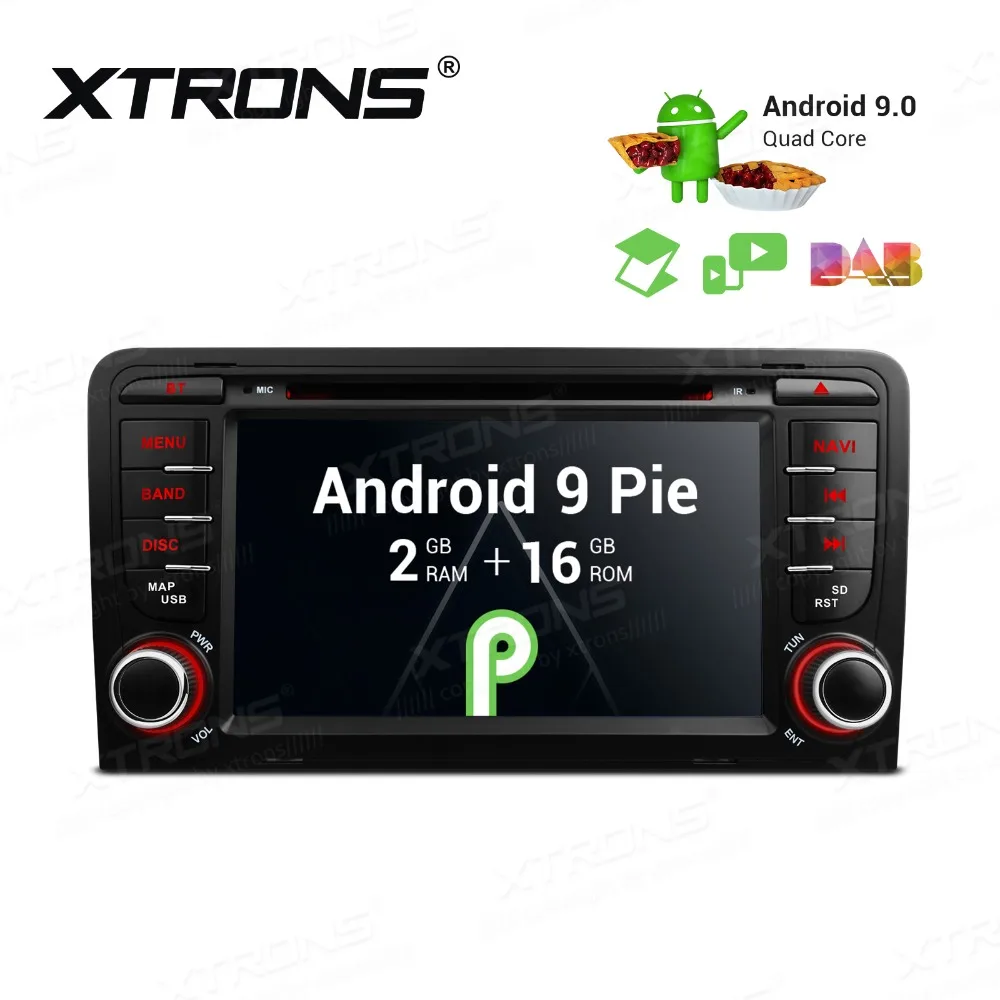 XTRONS 7" Android 9.0 Car DVD Player for Audi A3 8P 2003 2004 2005 2006 2007 2008 2009-2012 S3 / RS3 Sportback Radio GPS TPMS
XTRONS 7" Android 9.0 Car DVD Player for Audi A3 8P 2003 2004 2005 2006 2007 2008 2009-2012 S3 / RS3 Sportback Radio GPS TPMS