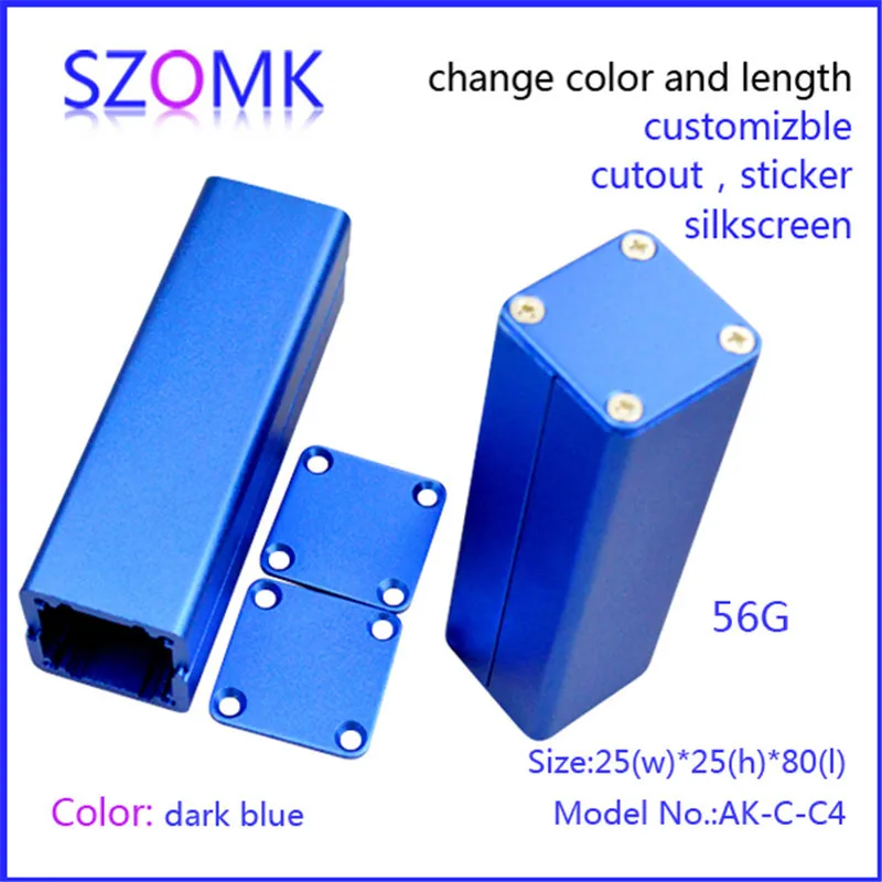 aluminum enclosure electronic switch box (1 pcs) 25*25*80mm electro shocker box diy electronic amplifier enclosure
aluminum enclosure electronic switch box (1 pcs) 25*25*80mm electro shocker box diy electronic amplifier enclosure