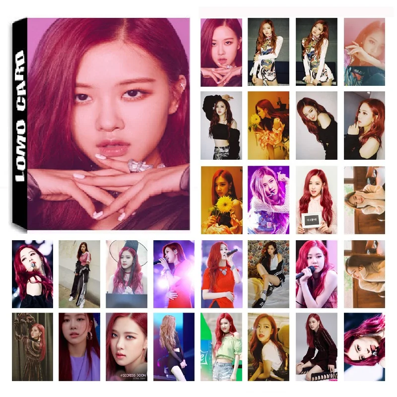 30Pcs/set KPOP BLACKPINK Girls Rose Park SQUARE UP Album Photo Card PVC Cards Self Made LOMO Card Photocard
30Pcs/set KPOP BLACKPINK Girls Rose Park SQUARE UP Album Photo Card PVC Cards Self Made LOMO Card Photocard