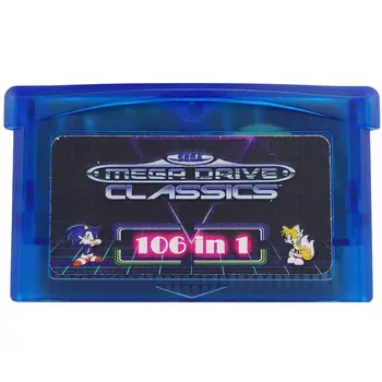 GBA SMS 106 in 1 game card boxed mega drive for Sega Master System for Nintendo Advance SP NDS Multicart
GBA SMS 106 in 1 game card boxed mega drive for Sega Master System for Nintendo Advance SP NDS Multicart