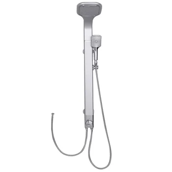 44" Aluminium Alloy Panel Rainfall Shower Column Hand Shower High Quality Streamlined Design Waterfall Function Shower BA7231
44" Aluminium Alloy Panel Rainfall Shower Column Hand Shower High Quality Streamlined Design Waterfall Function Shower BA7231