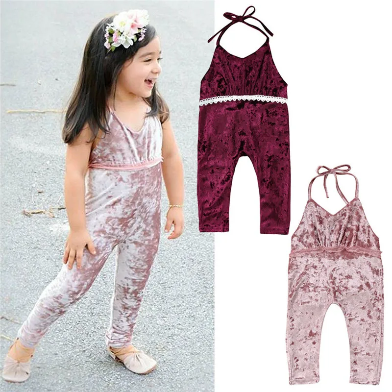 Toddler Kids Baby Girls Velvet Lace Romper Summer Sleeveless Jumpsuit Outfit Clothes 6M-5T
Toddler Kids Baby Girls Velvet Lace Romper Summer Sleeveless Jumpsuit Outfit Clothes 6M-5T