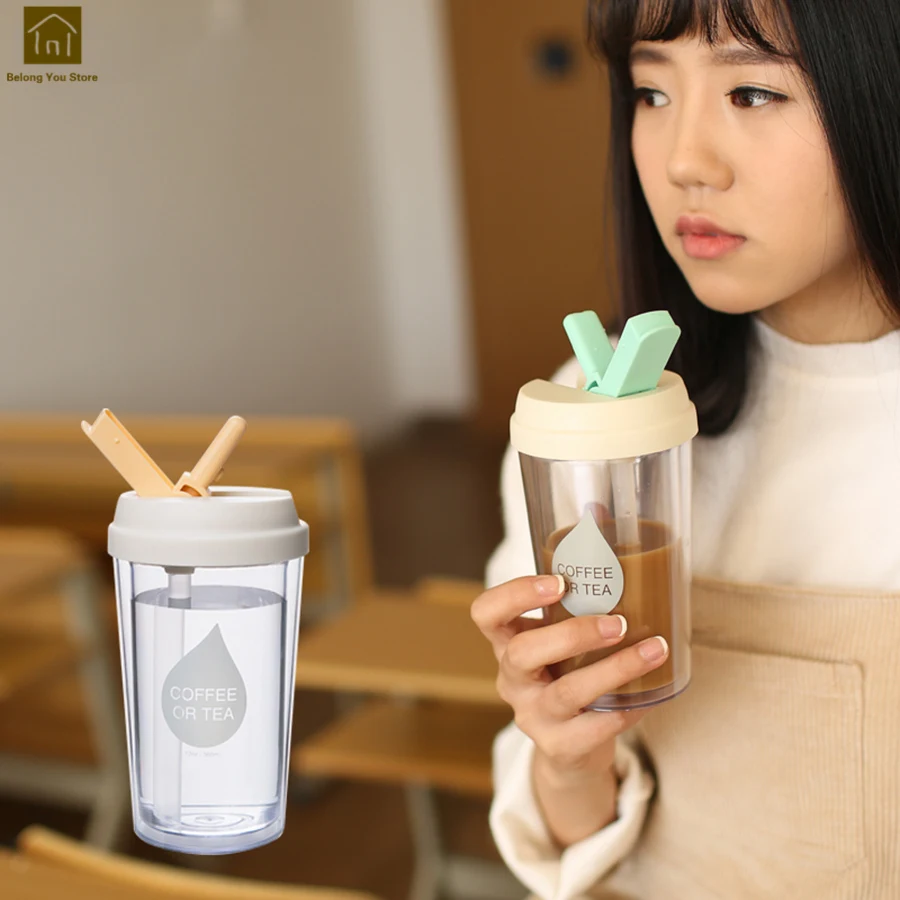 My Water Bottle Women Plastic Water Bottles Coffee Suction Botella Creative Wide Mouth Sport Water Bottle With Straw JKE145
My Water Bottle Women Plastic Water Bottles Coffee Suction Botella Creative Wide Mouth Sport Water Bottle With Straw JKE145