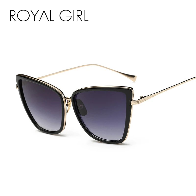 ROYAL GIRL New Fashion Women Cat Eye Sunglasses Luxury Brand Designer Alloy Frame Vintage Shades UV400 ss520
ROYAL GIRL New Fashion Women Cat Eye Sunglasses Luxury Brand Designer Alloy Frame Vintage Shades UV400 ss520
