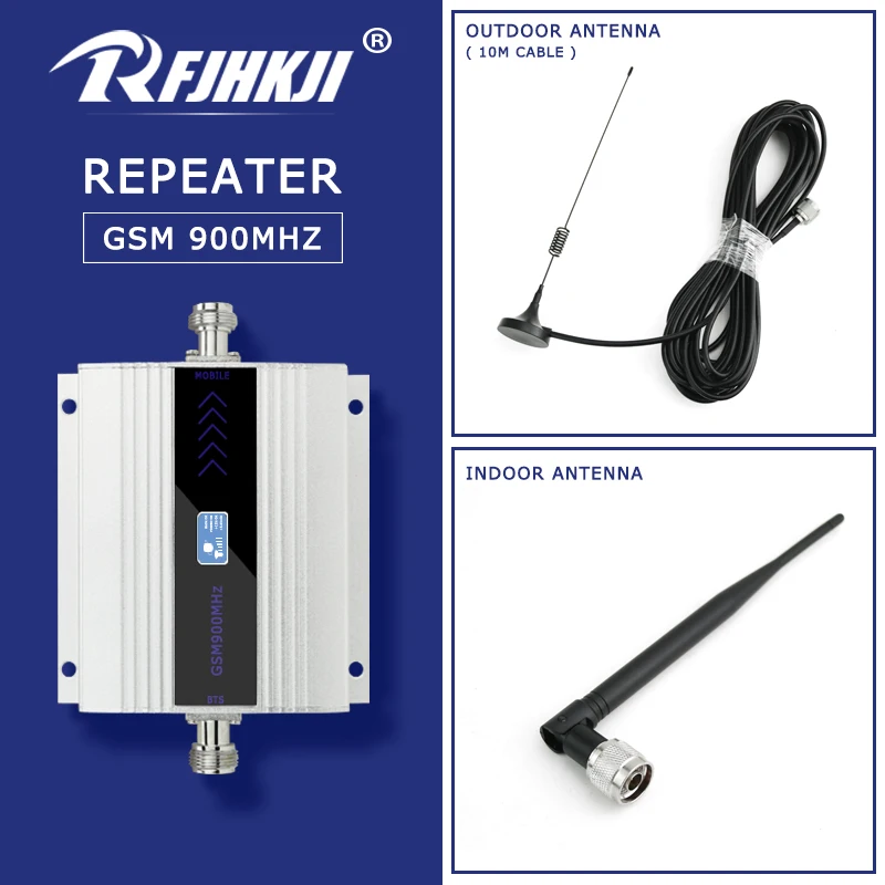 Cellular Amplifier GSM Repeater Signal Booster 2G 900Mhz Mobile Cell Phone Signal Booster Telephone Signal Amplifier for phone
Cellular Amplifier GSM Repeater Signal Booster 2G 900Mhz Mobile Cell Phone Signal Booster Telephone Signal Amplifier for phone