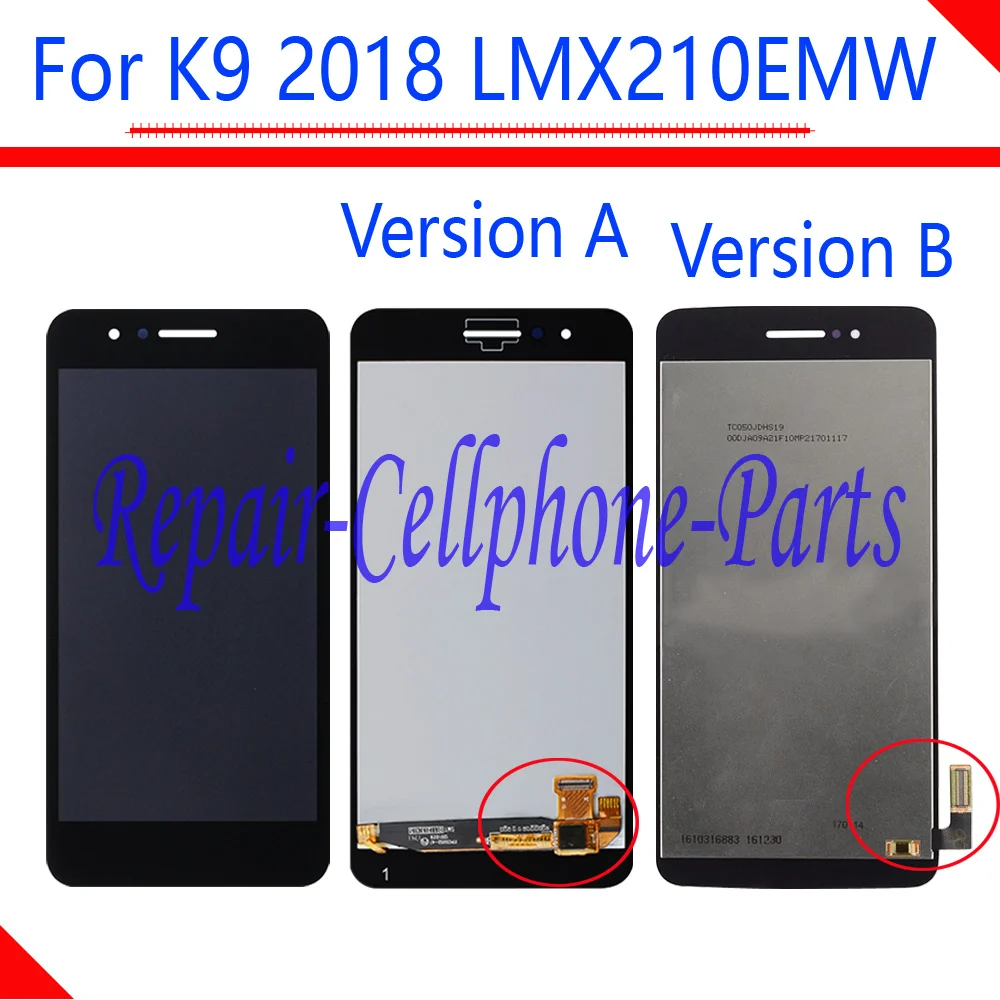 5.0'' Full LCD display + Touch Screen Digitizer Assembly For LG LMX210MA Aristo LTE / K9 2018 LMX210EMW LMX210NMW LMX210EM
5.0'' Full LCD display + Touch Screen Digitizer Assembly For LG LMX210MA Aristo LTE / K9 2018 LMX210EMW LMX210NMW LMX210EM