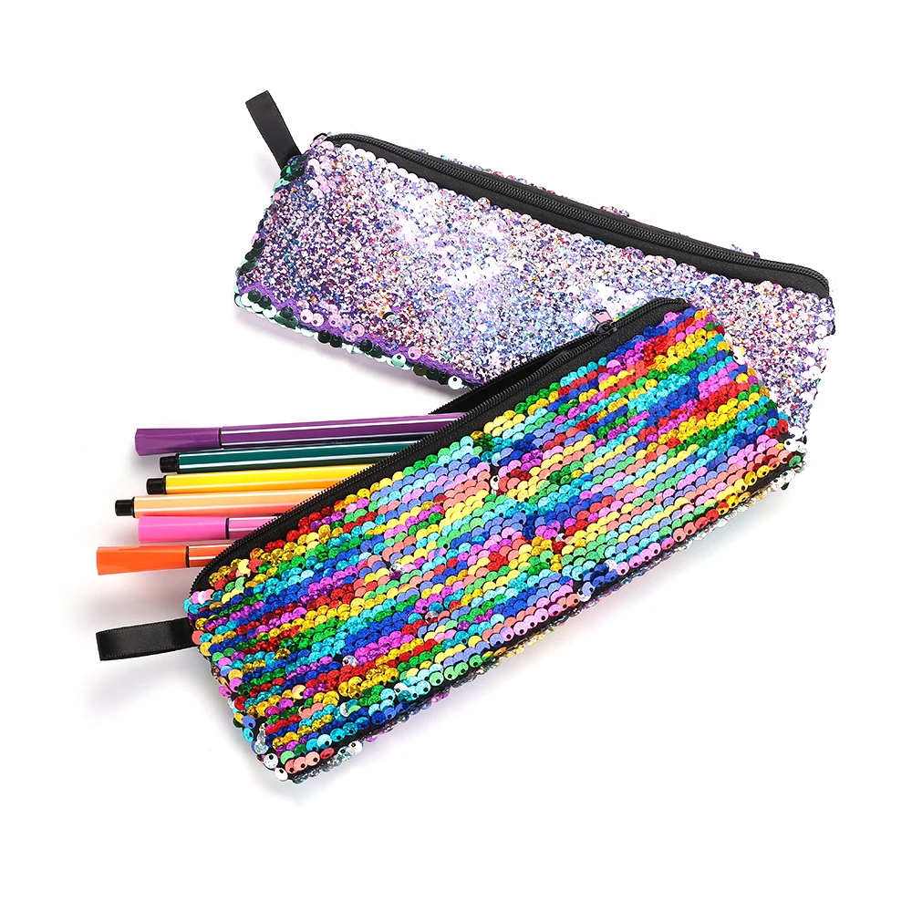 1PC Colorful Make-up Women Pouch Zipper Mermaid Sequins Cosmetic Bag Travel Storage Bag Girls Fashion School Supplies Stationery
1PC Colorful Make-up Women Pouch Zipper Mermaid Sequins Cosmetic Bag Travel Storage Bag Girls Fashion School Supplies Stationery