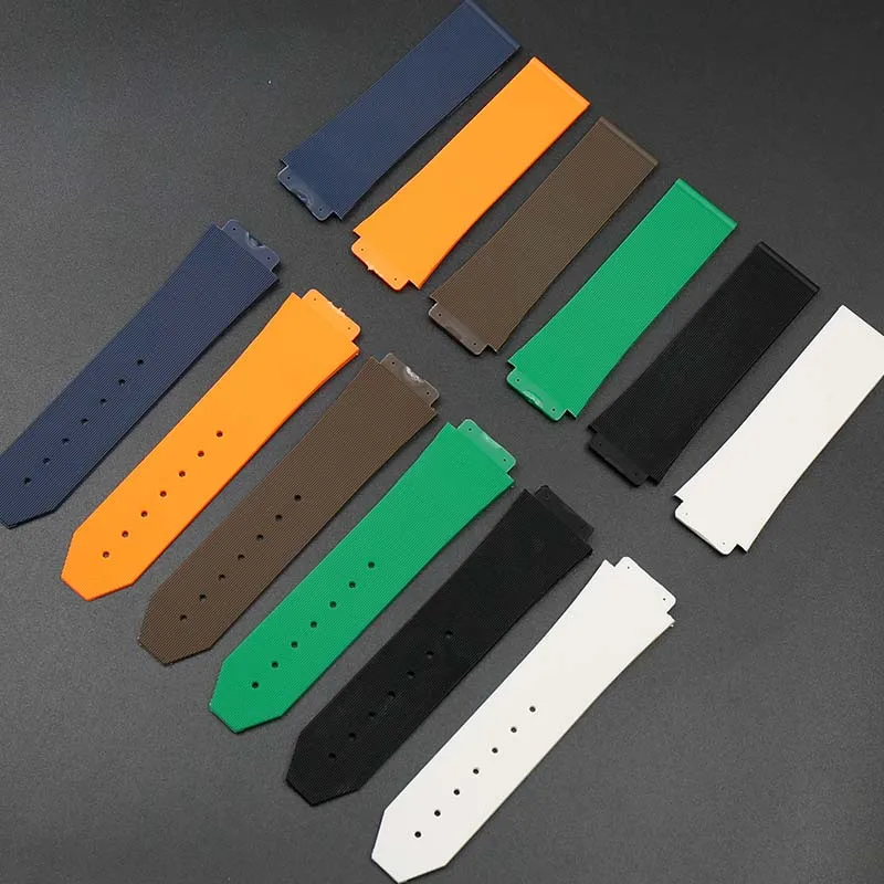 Watch accessories for men's HUBLOT silicone strap ladies rubber waterproof sports strap
Watch accessories for men's HUBLOT silicone strap ladies rubber waterproof sports strap