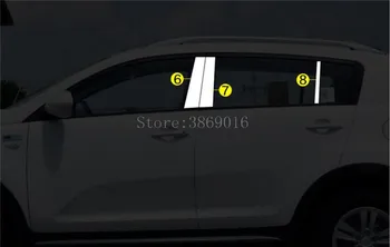 6Pcs/set Stainless Steel Center Pillar B+C Window Trim Mouldings Decoration Fit For Kia Sportage R 2011 2012 2013 2014 2015
6Pcs/set Stainless Steel Center Pillar B+C Window Trim Mouldings Decoration Fit For Kia Sportage R 2011 2012 2013 2014 2015