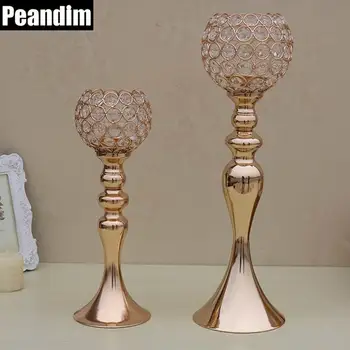 PEANDIM New Elegant Wedding Centerpieces Table Candelabra Crystal Bowl Strands Candlestick Home Decorations Party Candle Holder
PEANDIM New Elegant Wedding Centerpieces Table Candelabra Crystal Bowl Strands Candlestick Home Decorations Party Candle Holder