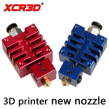 Free Shipping XCR3D High Quality Improved V6 j-hend All metal Hotend Kit Red blue 0.4mm/1.75mm Nozzle for 3D Printer extruder
Free Shipping XCR3D High Quality Improved V6 j-hend All metal Hotend Kit Red blue 0.4mm/1.75mm Nozzle for 3D Printer extruder