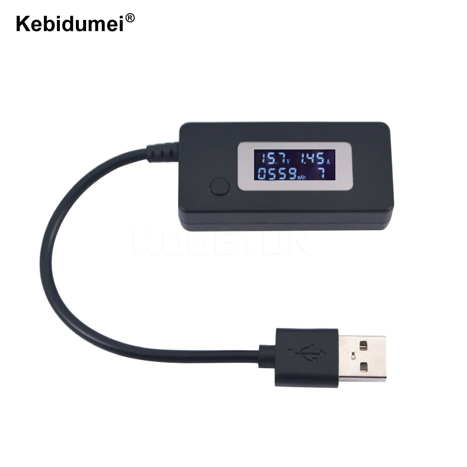 kebidumei 10pcs/lot Mini Tester Detector LCD Display Digital USB Charger Voltage Current Tester Meter For phone PC
kebidumei 10pcs/lot Mini Tester Detector LCD Display Digital USB Charger Voltage Current Tester Meter For phone PC