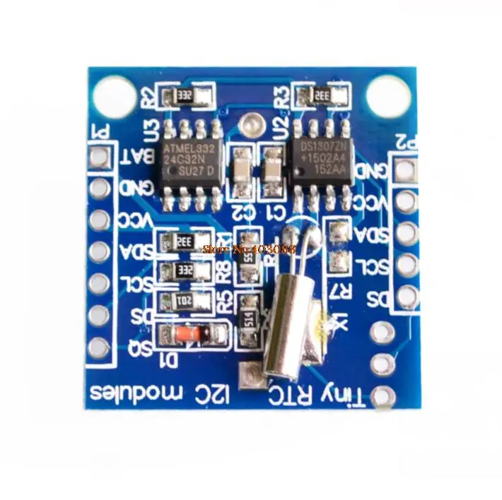 Tiny RTC I2C modules 24C32 memory DS1307 clock RTC module (without battery) good quality low price
Tiny RTC I2C modules 24C32 memory DS1307 clock RTC module (without battery) good quality low price