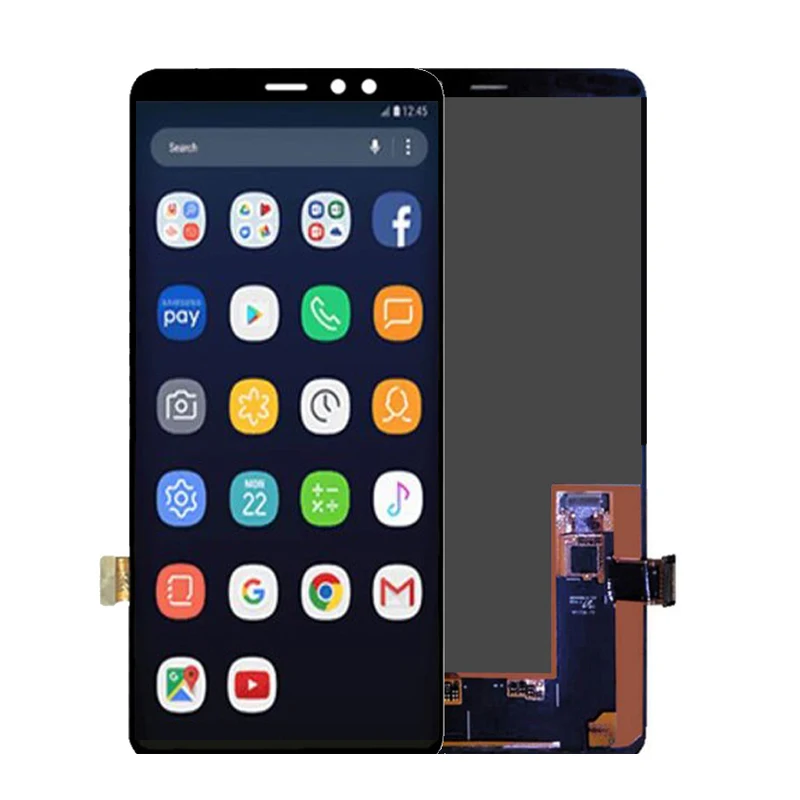 6.0'' ORIGINAL Super AMOLED LCDs Display for Samsung A8 plus A8+ 2018 A730 LCD Screen Touch Glass Digitizer Assembly
6.0'' ORIGINAL Super AMOLED LCDs Display for Samsung A8 plus A8+ 2018 A730 LCD Screen Touch Glass Digitizer Assembly