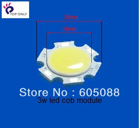 3w led cob module lamp character lighting white color 240-270lm electronic component part for DIY 500pcs/lot DHL free shipping
3w led cob module lamp character lighting white color 240-270lm electronic component part for DIY 500pcs/lot DHL free shipping
