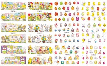 UPRETTEGO 12 PACKS / LOT NAIL ART BEAUTY WATER DECAL SLIDER NAIL EASTER COLORFUL EGG RABBIT HARE CHICKEN BN541-552
UPRETTEGO 12 PACKS / LOT NAIL ART BEAUTY WATER DECAL SLIDER NAIL EASTER COLORFUL EGG RABBIT HARE CHICKEN BN541-552