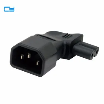 IEC320 IEC 320 iec C14 connector to C7 90 Degree Left Right Angled Power Male to Female Extension Adapter for Notebook Charger
IEC320 IEC 320 iec C14 connector to C7 90 Degree Left Right Angled Power Male to Female Extension Adapter for Notebook Charger