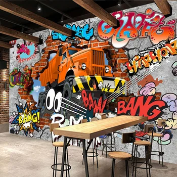 Custom 3D Brick Wall Car Graffiti Mural Wall Cloth Vintage Photo Wallpaper Children's Bedroom Restaurant Backdrop Wall Covering
Custom 3D Brick Wall Car Graffiti Mural Wall Cloth Vintage Photo Wallpaper Children's Bedroom Restaurant Backdrop Wall Covering