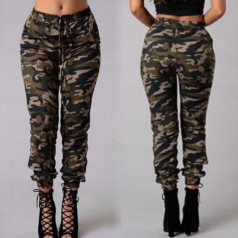2018 New Fashion Women Camouflage Pants Casual Cargo Joggers Army Harem Trousers Hot Sell Clothes
2018 New Fashion Women Camouflage Pants Casual Cargo Joggers Army Harem Trousers Hot Sell Clothes