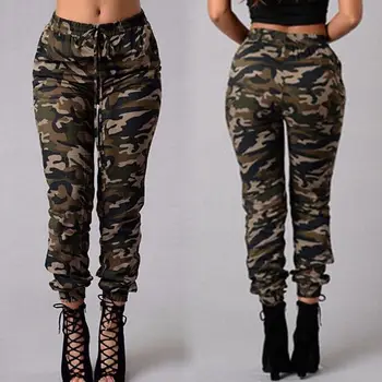 2018 New Fashion Women Camouflage Pants Casual Cargo Joggers Army Harem Trousers Hot Sell Clothes
2018 New Fashion Women Camouflage Pants Casual Cargo Joggers Army Harem Trousers Hot Sell Clothes
