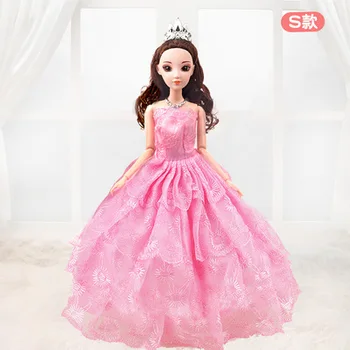 Single Barbour doll real eye joint girl princess dream wedding dress doll toy gift birthday gift girl Factory direct sale
Single Barbour doll real eye joint girl princess dream wedding dress doll toy gift birthday gift girl Factory direct sale