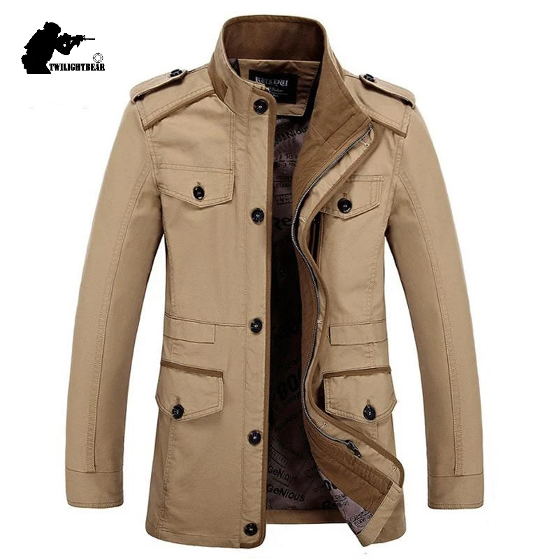 New Men's Casual Jacket Stand Collar Spring Autumn Fashion Washed Cotton Plus Size Long Jacket Coat Men Outwear 6XL BF5806
New Men's Casual Jacket Stand Collar Spring Autumn Fashion Washed Cotton Plus Size Long Jacket Coat Men Outwear 6XL BF5806
