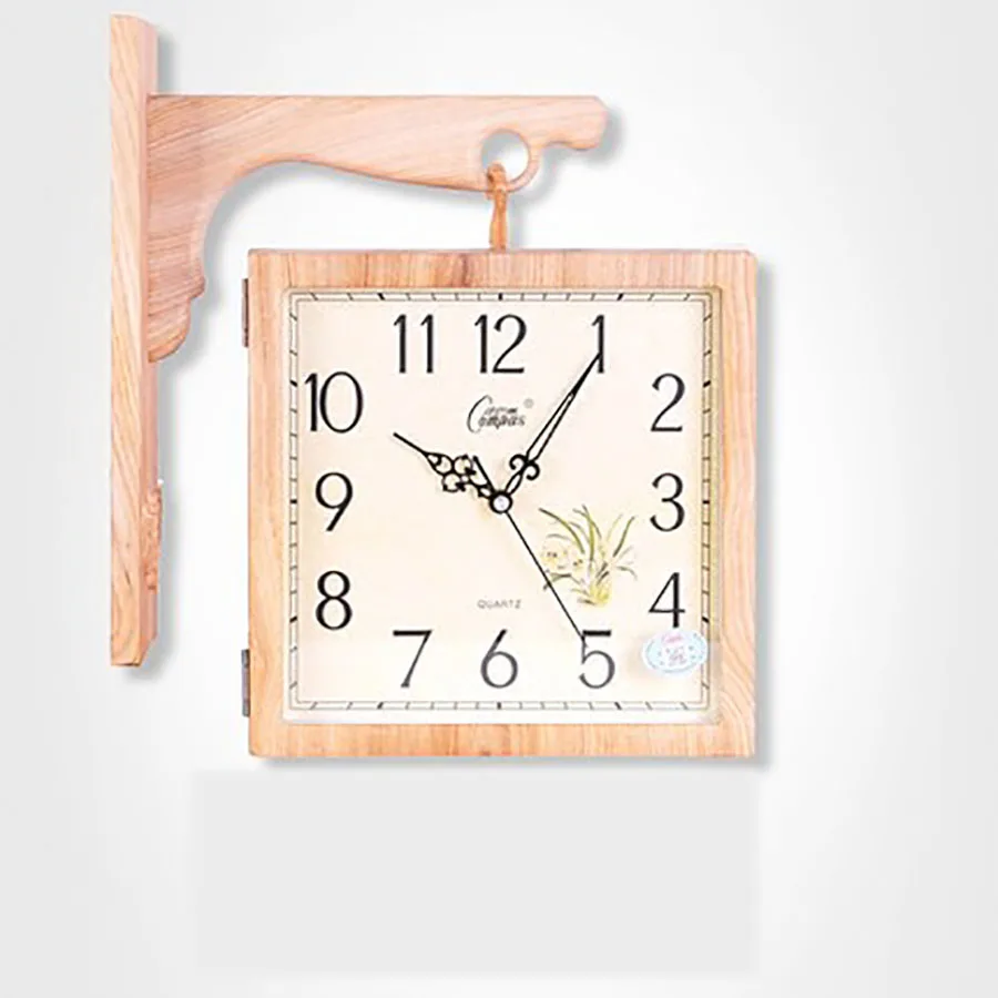Solid Wood Double Sided Wall Clock Nordic Modern Mechanism Silent Guess Women Watches Home Decor Kitchen Living Room Wall Clocks
Solid Wood Double Sided Wall Clock Nordic Modern Mechanism Silent Guess Women Watches Home Decor Kitchen Living Room Wall Clocks