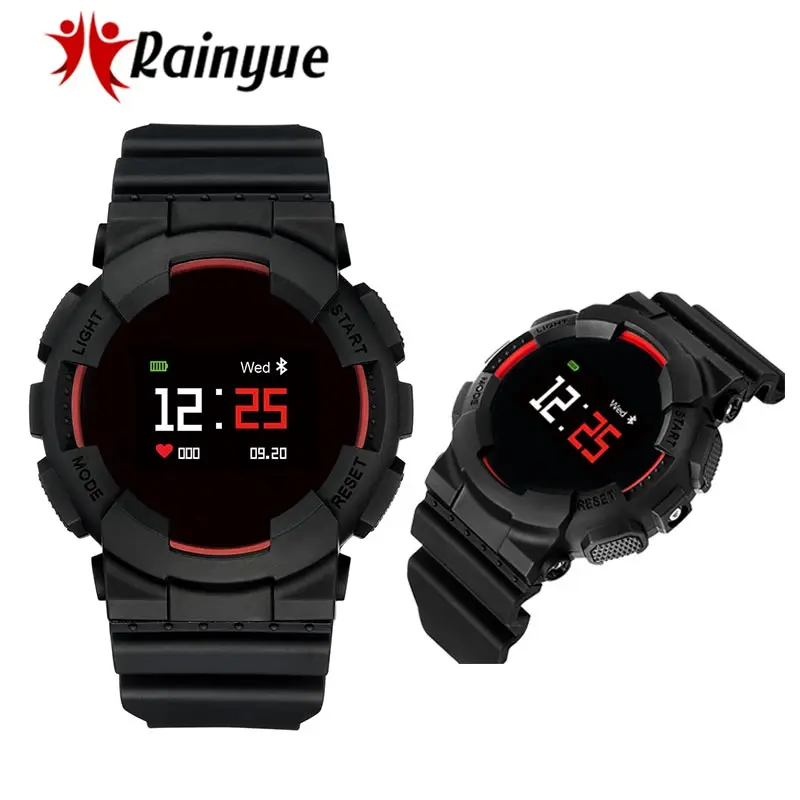 Model X Smart Watch IP68 Waterproof Heart Rate Blood Pressure Monitor Wireless Bluetooth Message Push Smartwatch for iOS Android |