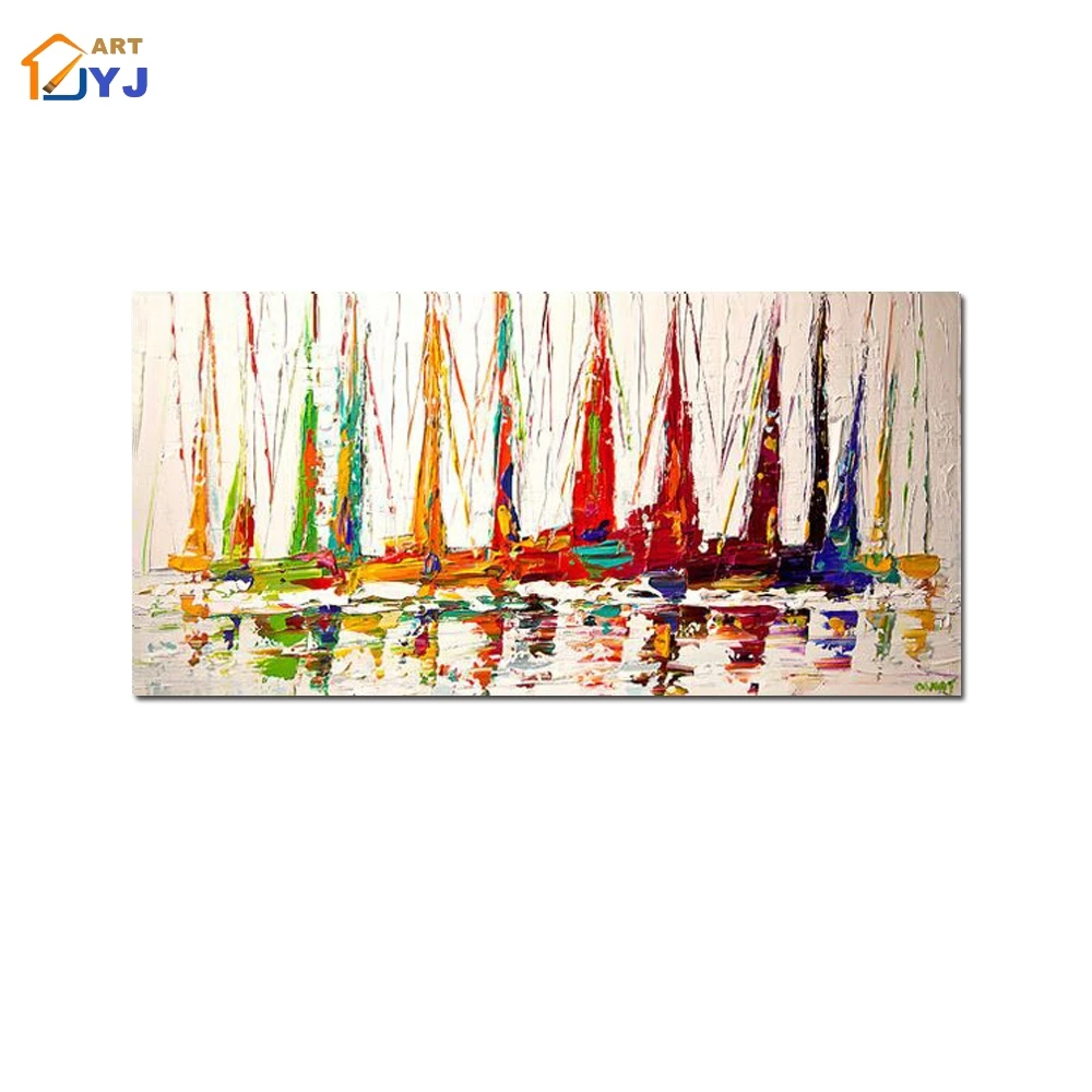 Thick Textured Sailing Picture Wall Art Home Decoration Hand painted Modern Abstract Oil Painting on Canvas Gift Unframed SL134
Thick Textured Sailing Picture Wall Art Home Decoration Hand painted Modern Abstract Oil Painting on Canvas Gift Unframed SL134