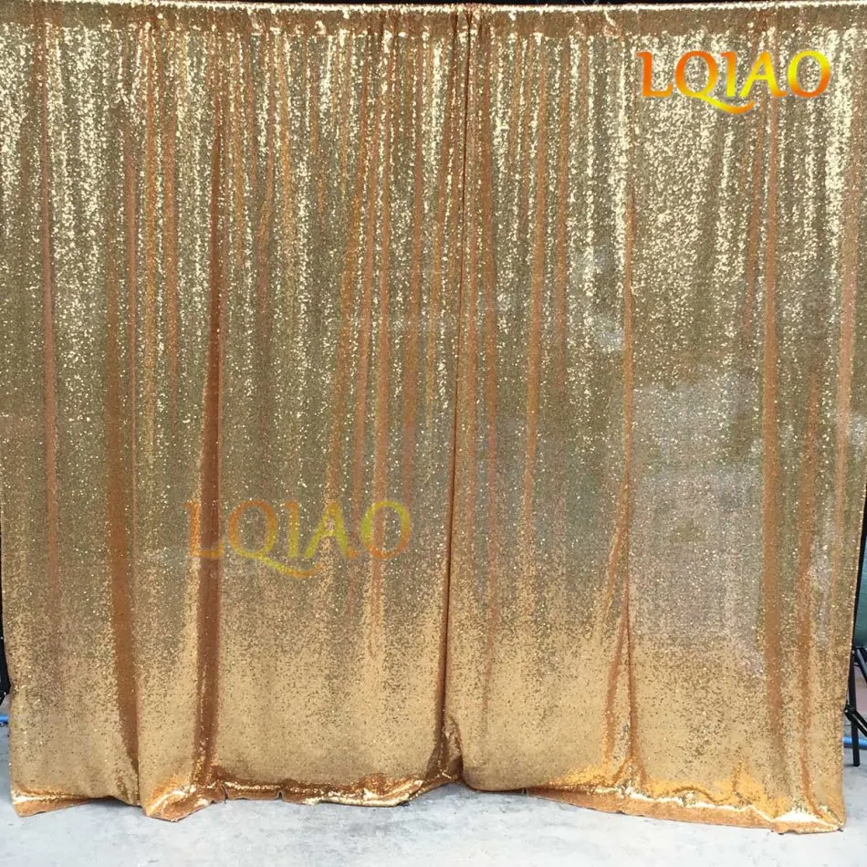 20ftx10ft Gold Silver Shimmer Sequin Fabric Backdrp Wedding Photo