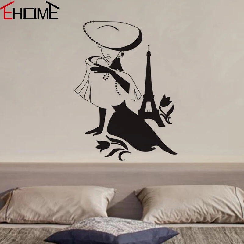 Paris Wall Sticker For Bedroom Decoration For Home Beautiful Woman Wall Decals Vinyl Walls
Paris Wall Sticker For Bedroom Decoration For Home Beautiful Woman Wall Decals Vinyl Walls