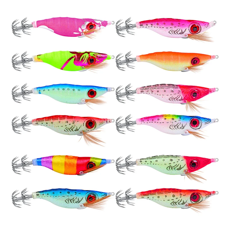 VISSEN Fishing Wood Shrimp Lure Random Color 3pcs/lot 7cm Artificial Octopus Bait
VISSEN Fishing Wood Shrimp Lure Random Color 3pcs/lot 7cm Artificial Octopus Bait