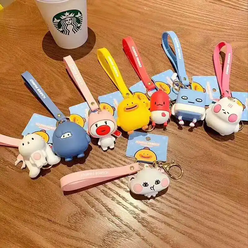 Cartoon Cute Keychain Korean Fashion Key Holder Bag Accessories Mobile phone Cover Pendant Keyring Jewelry Gift for fans
Cartoon Cute Keychain Korean Fashion Key Holder Bag Accessories Mobile phone Cover Pendant Keyring Jewelry Gift for fans