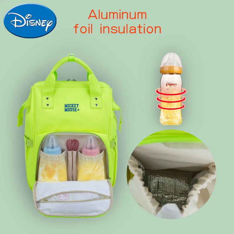 Disney new fashion Mummy bag, large capacity with baby dad backpack, security anti-theft outdoor diaper bag, send stroller hook
Disney new fashion Mummy bag, large capacity with baby dad backpack, security anti-theft outdoor diaper bag, send stroller hook