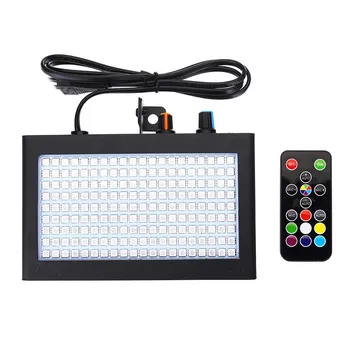 180 LEDs Strobe Flash Light Portable Auto Running Sound Control Speed Adjustable For Stage Disco DJ Home Party Ktv Wedding
180 LEDs Strobe Flash Light Portable Auto Running Sound Control Speed Adjustable For Stage Disco DJ Home Party Ktv Wedding