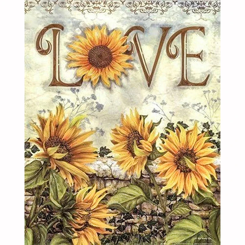 5D Diamond Painting Sunflowers Love Full Square Round Diamond Embroidery Diamond Mosaic Scenery Pictures Of Rhinestones
5D Diamond Painting Sunflowers Love Full Square Round Diamond Embroidery Diamond Mosaic Scenery Pictures Of Rhinestones