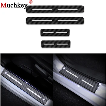 car stickers and decals 4D Carbon Fiber Sticker Car Door Sill Protector Scuff Plate For FORD F-150 Car Accessories 
car stickers and decals 4D Carbon Fiber Sticker Car Door Sill Protector Scuff Plate For FORD F-150 Car Accessories