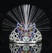 Party Fiber Optic Butterfly Fairy Flashing Crown Headband Prom Bar fancy Dress Hen Night Blinking Crowns Headdress XMAS favors
Party Fiber Optic Butterfly Fairy Flashing Crown Headband Prom Bar fancy Dress Hen Night Blinking Crowns Headdress XMAS favors