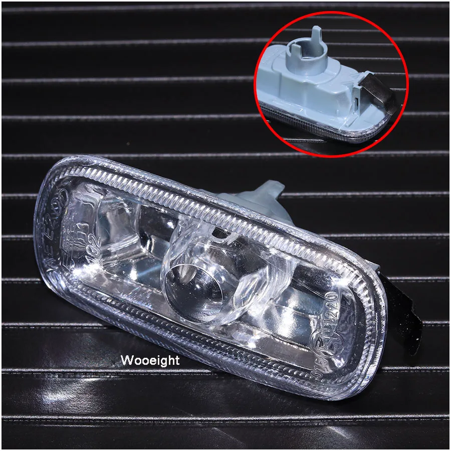 Wooeight 1 Pair 8E0 949 127 8E0949127 Left Right Side Turn Signal Warning Light Indicator Lamp Cover For Audi A4  A6 C5 2003-2005 (7)