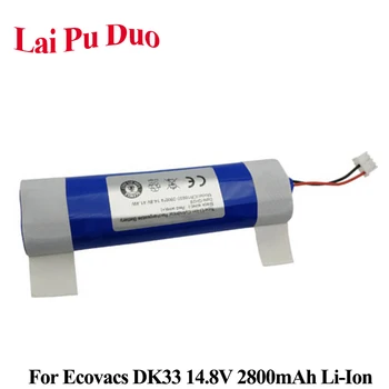 14.8V 2800mAh Li-Ion Cleaner Battery for Ecovacs Sweeping Robot DK33 DK35 DN55 DN56 DN520 DJ35 DJ36
14.8V 2800mAh Li-Ion Cleaner Battery for Ecovacs Sweeping Robot DK33 DK35 DN55 DN56 DN520 DJ35 DJ36