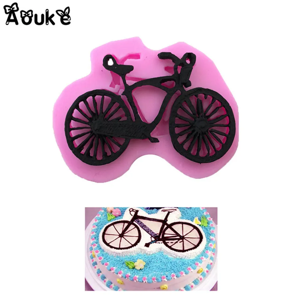 Bicycle Shape Fondant Cake Molds Candy Silicone Mold Biscuit Embossed Mould Cookie Decorating DIY Tools Kitchen Cookware M013
Bicycle Shape Fondant Cake Molds Candy Silicone Mold Biscuit Embossed Mould Cookie Decorating DIY Tools Kitchen Cookware M013