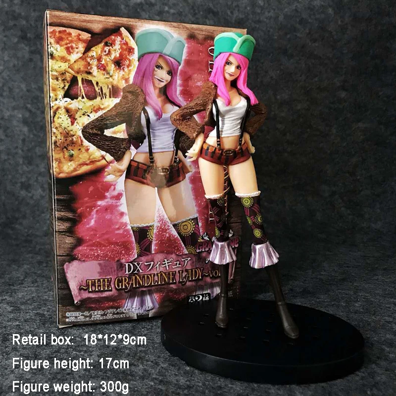6.5" One Piece Anime Jewelry Bonney DXF Grandline Lady vol.1 Boxed 17cm PVC Action Figure Collection Model Doll Toys Gift
6.5" One Piece Anime Jewelry Bonney DXF Grandline Lady vol.1 Boxed 17cm PVC Action Figure Collection Model Doll Toys Gift