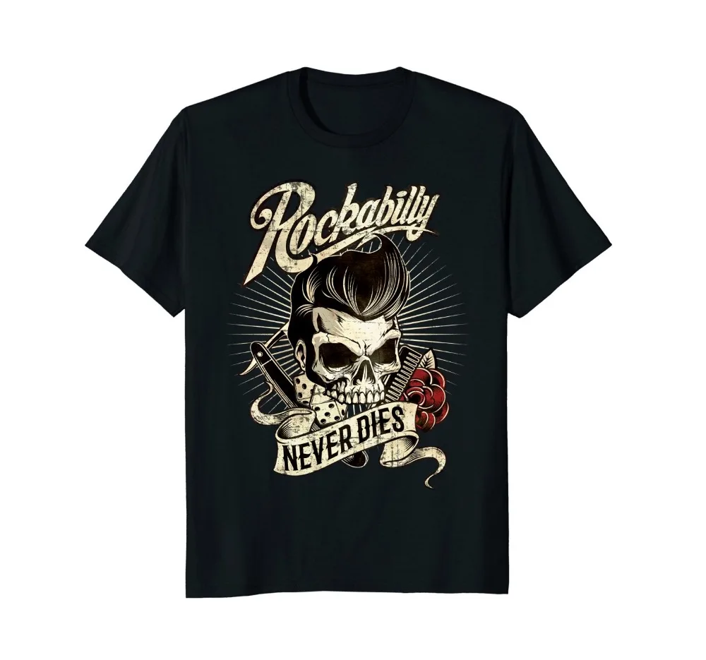 Motorrad Schrauber Cafe Racer Oldschool S-5XL LIVE FAST SKULL BIKER T-Shirt